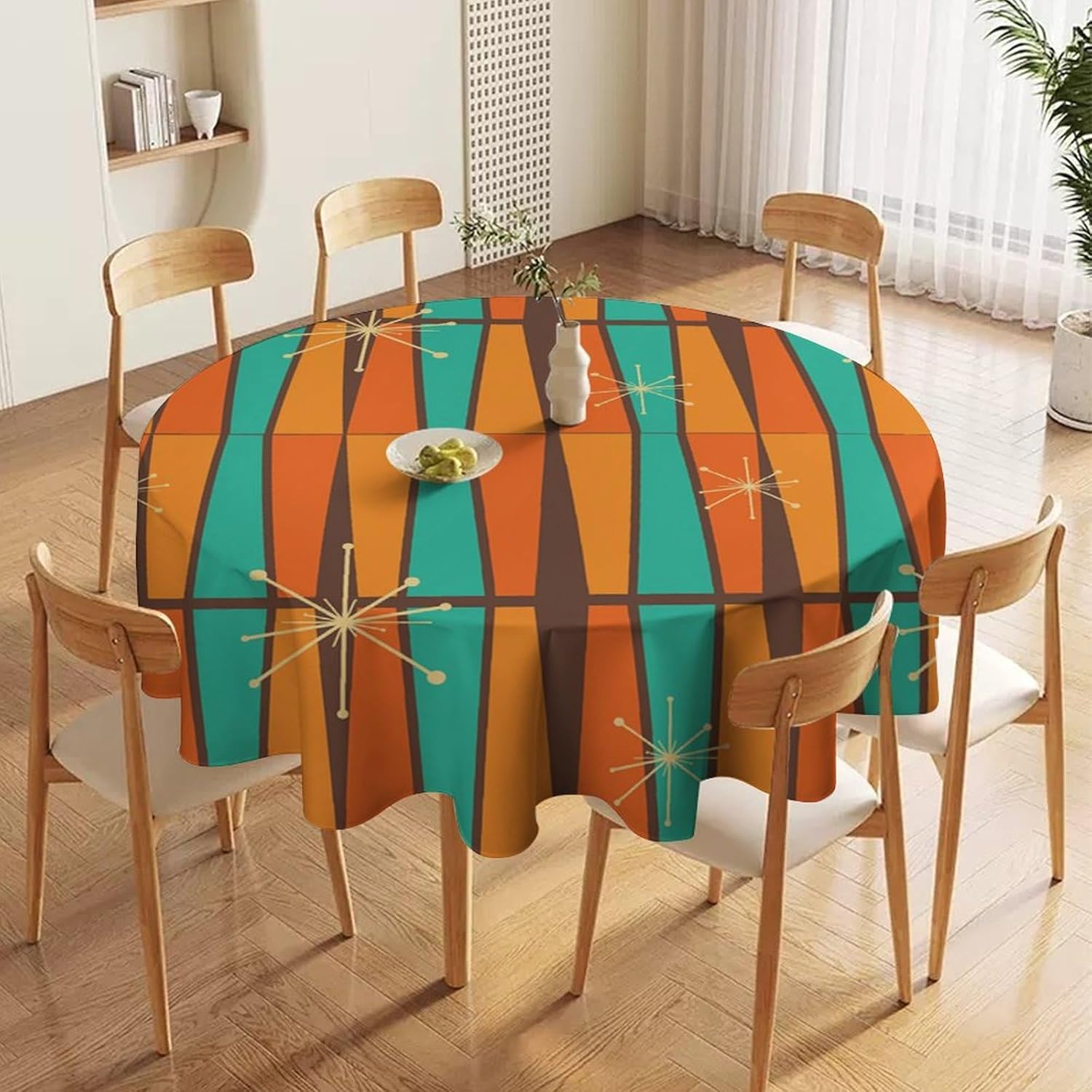 Mid Century Modern Orange Yell - Century Textile & Sewing Supply Saskatoon Sk 评论和价格
