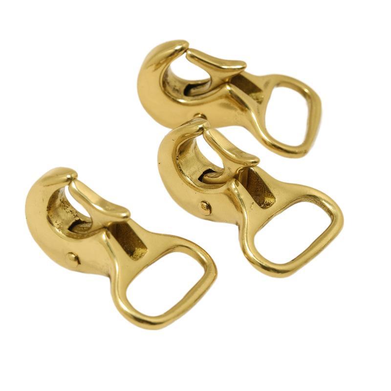 Solid Brass Trigger Snap Hook  - Hook Eye Fastener 评论和价格