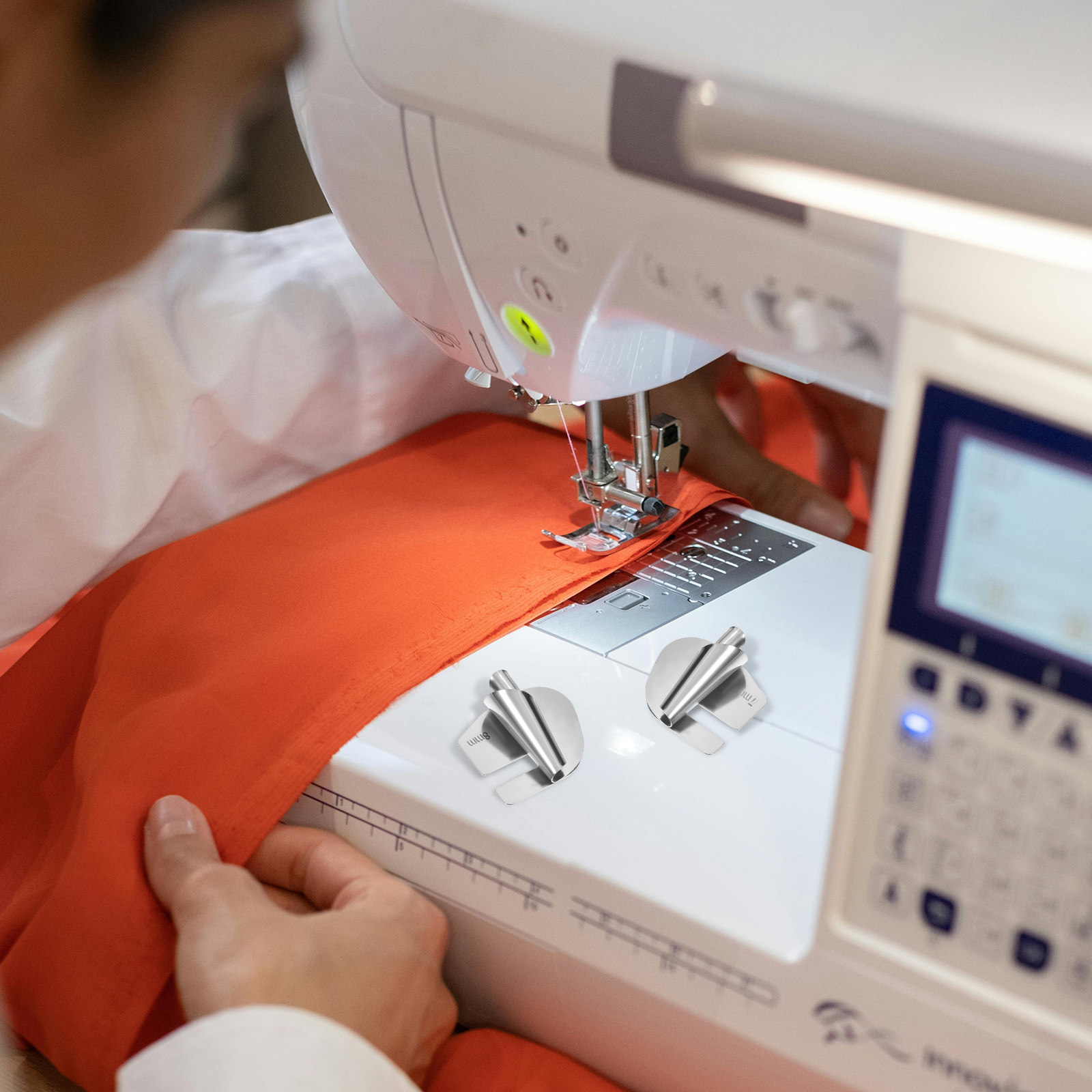 1Set Sewing Machine Rolled Hem - Rolled Hem Foot 评论和价格