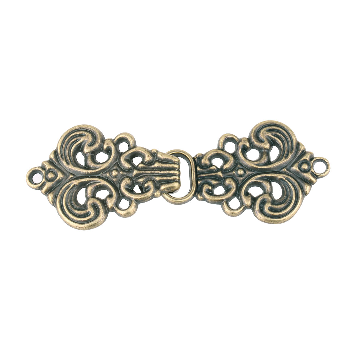 5 Pairs Decorative Buttons Swi - Hook Eye Fastener 评论和价格