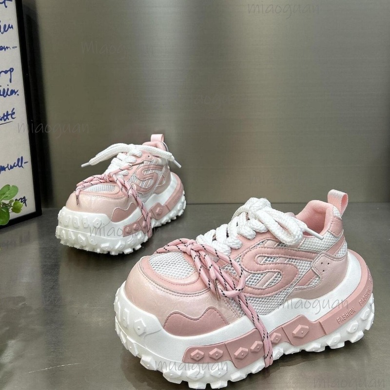 Women's Chunky Platform Dad Sn - Sewing Garment 评论和价格