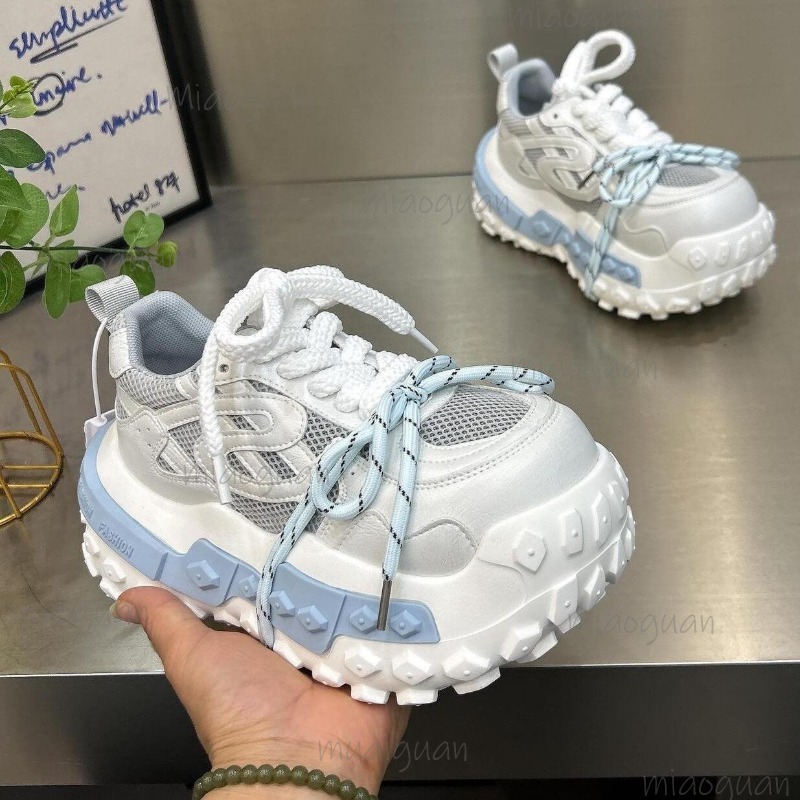 Women's Chunky Platform Dad Sn - Sewing Garment 评论和价格