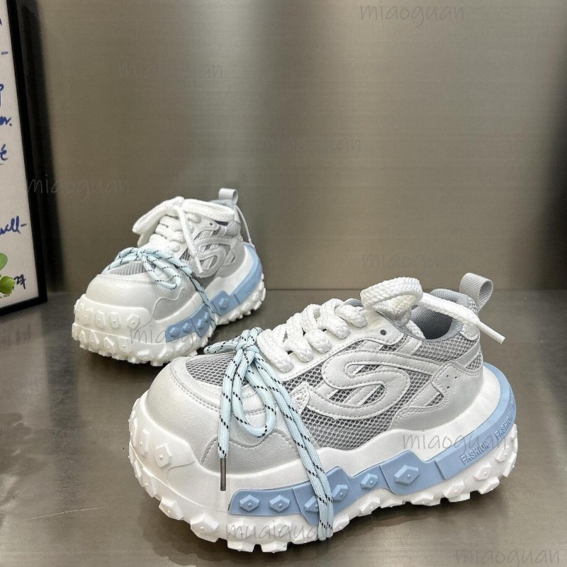 Women's Chunky Platform Dad Sn - Sewing Garment 评论和价格