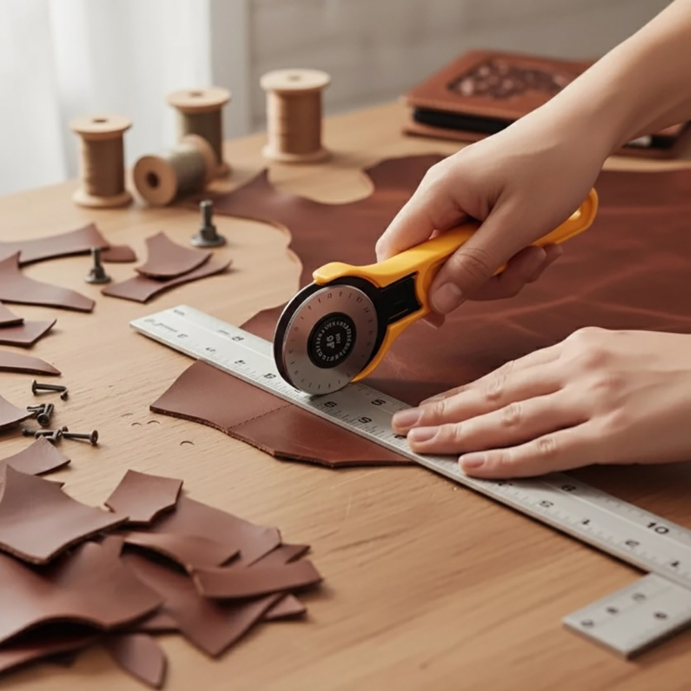45mm Rotary Fabric Cutter Leat - Sewing Necessities 评论和价格