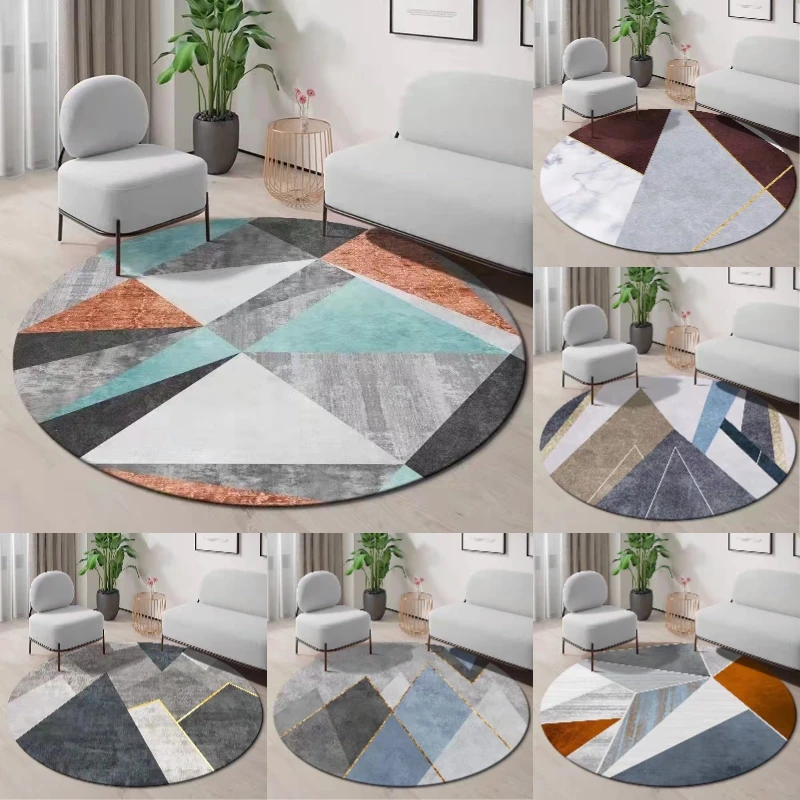 ~O~Geometric Round Rug with Mo - Century Textile & Sewing Supply Saskatoon Sk 评论和价格