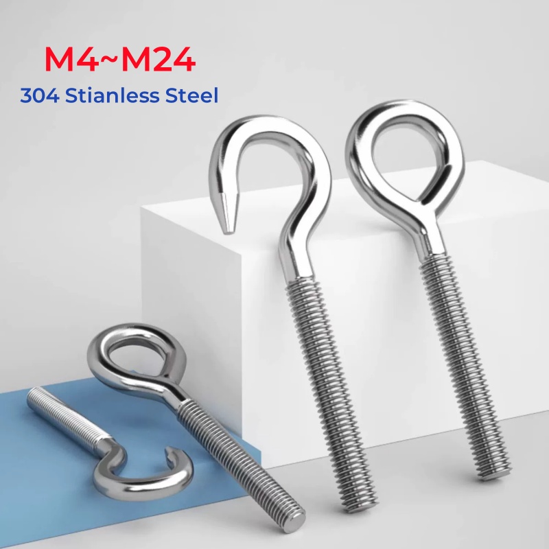 304 Stianless Steel Sheep Eye  - Hook Eye Fastener 评论和价格
