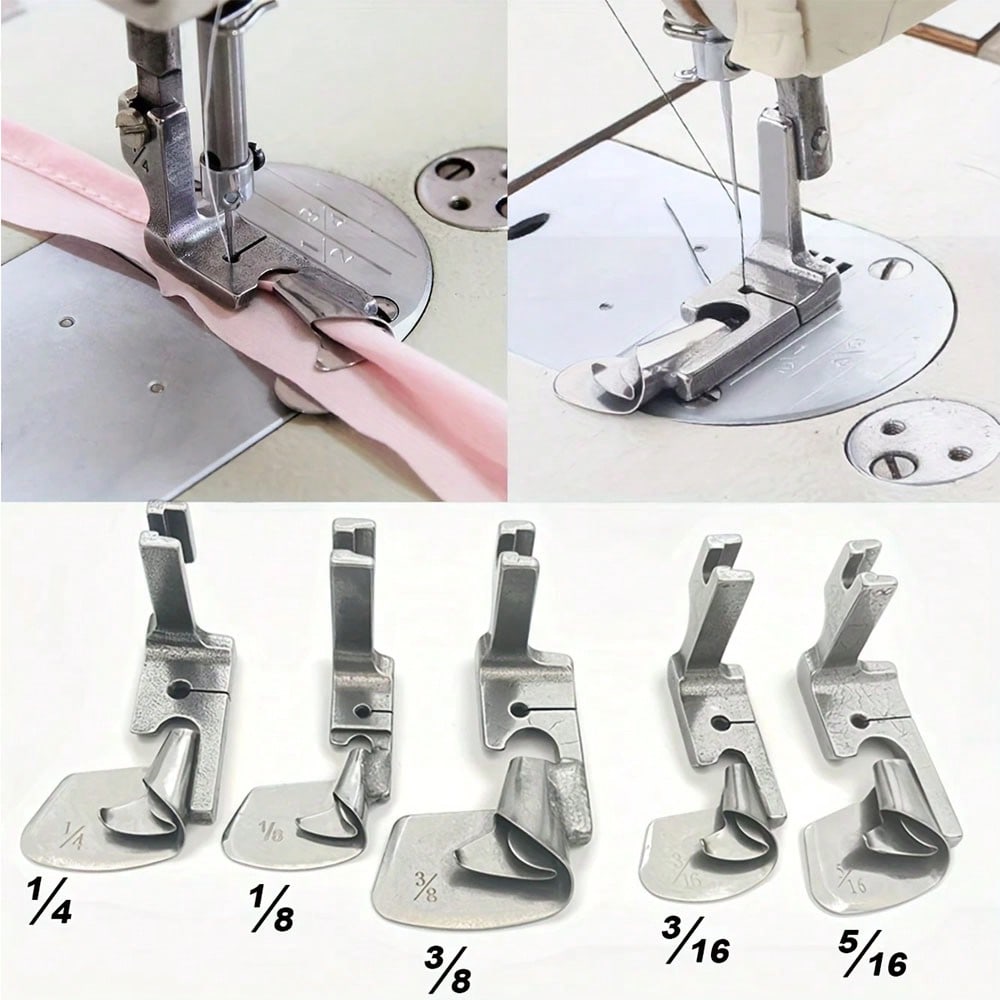 1PCS Industrial Sewing Machine - Rolled Hem Foot 评论和价格