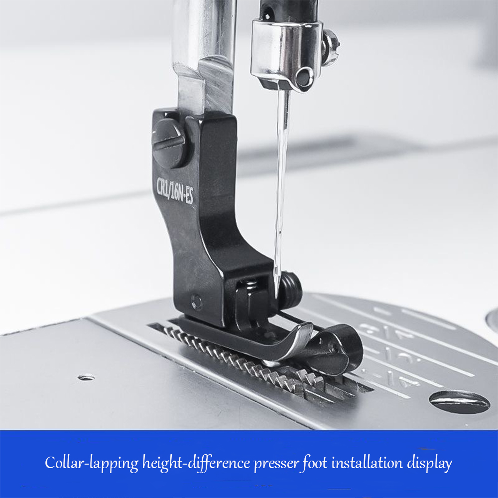 Black Titanium Steel High-Low  - Rolled Hem Foot 评论和价格