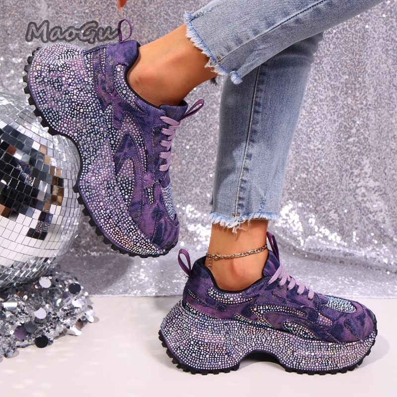 Fashion Rhinestone Women's Chu - Sewing Garment 评论和价格