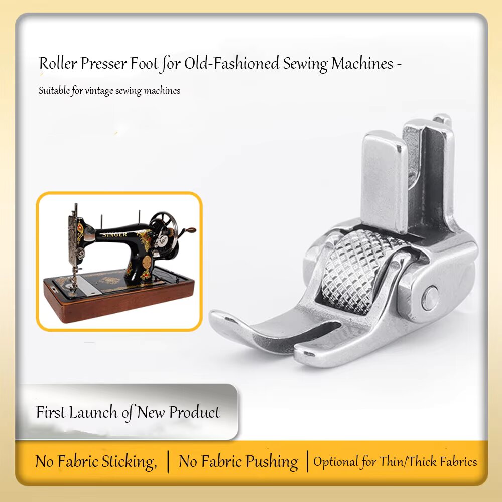 All Steel Roller Presser Foot  - Sewing Tt 评论和价格