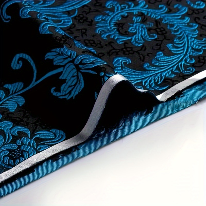 3D Blue Phoenix Tail Brocade F - Sewing Garment 评论和价格