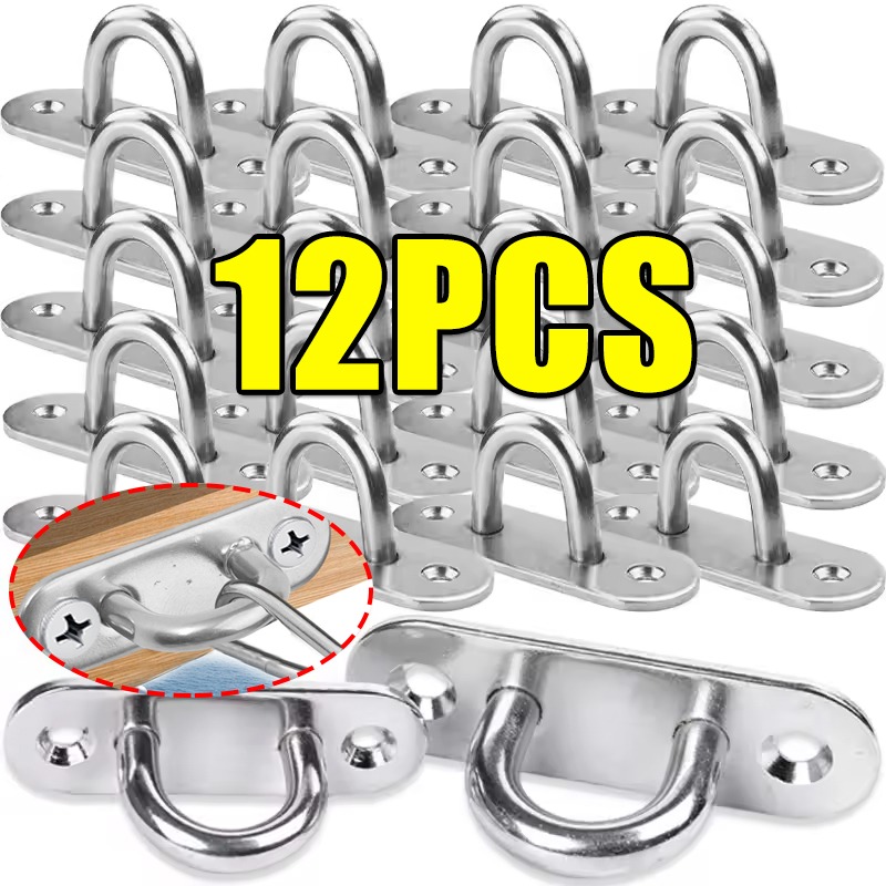 Stainless Steel Oval Hook Heav - Hook Eye Fastener 评论和价格