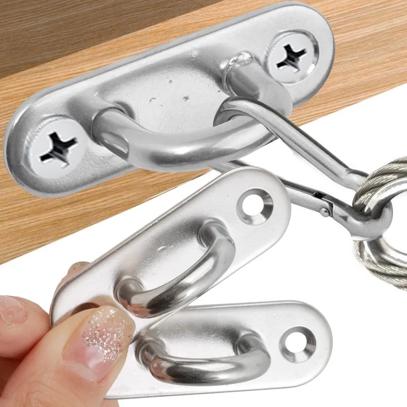 Stainless Steel Oval Hook Heav - Hook Eye Fastener 评论和价格