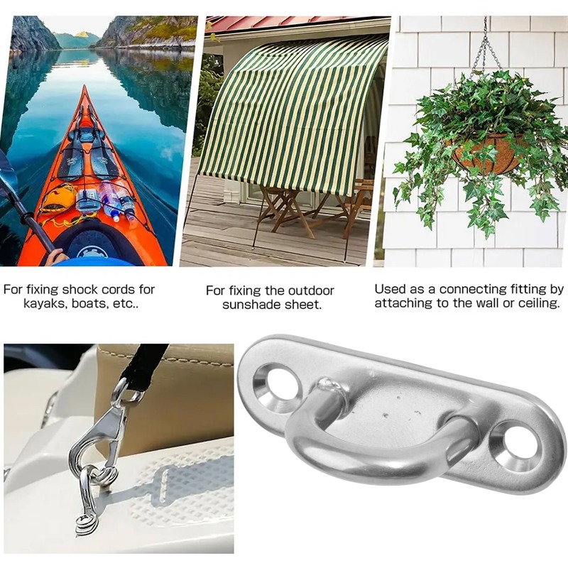 Stainless Steel Oval Hook Heav - Hook Eye Fastener 评论和价格