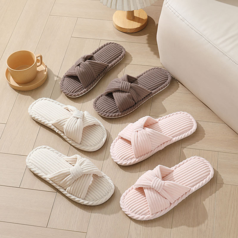 Corduroy Cross Strap Home Slip - Sewing Garment 评论和价格