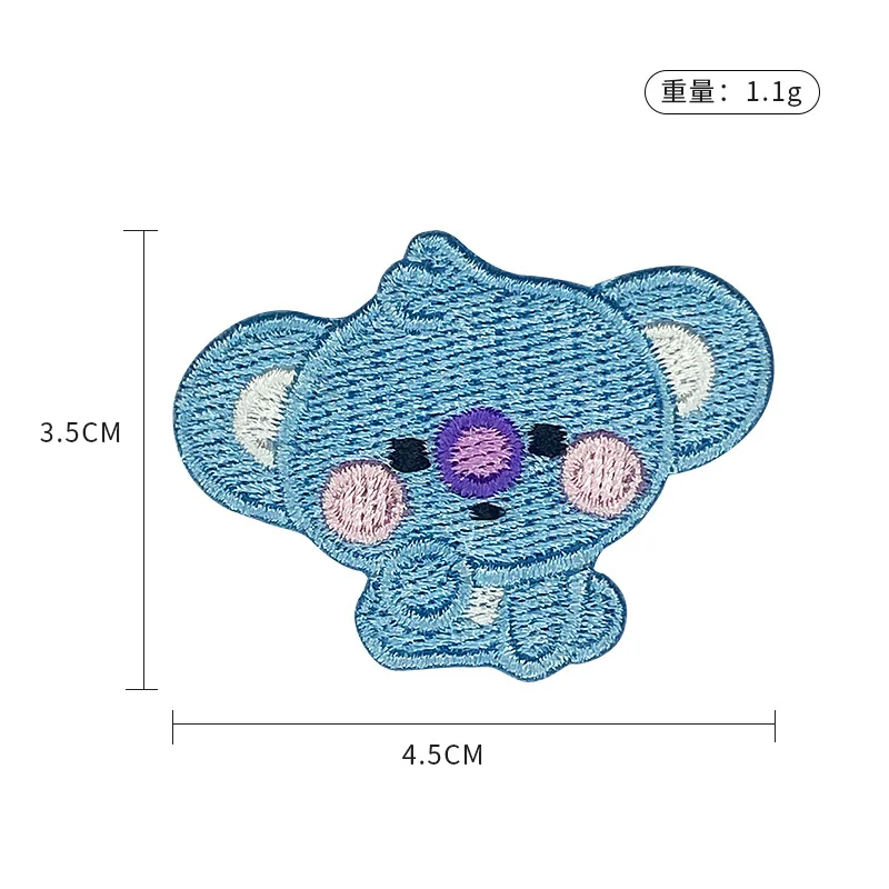 LINE FRIENDS BT21 All Characte - Iron On Patch 评论和价格