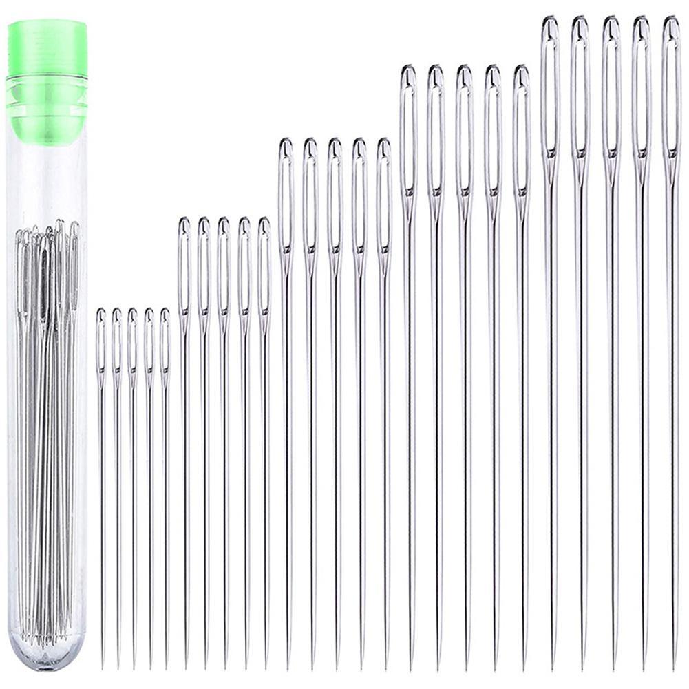 25 Pcs Large Eye Stitching Nee - Sewing Necessities 评论和价格