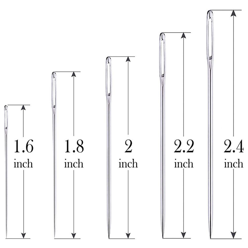 25 Pcs Large Eye Stitching Nee - Sewing Necessities 评论和价格