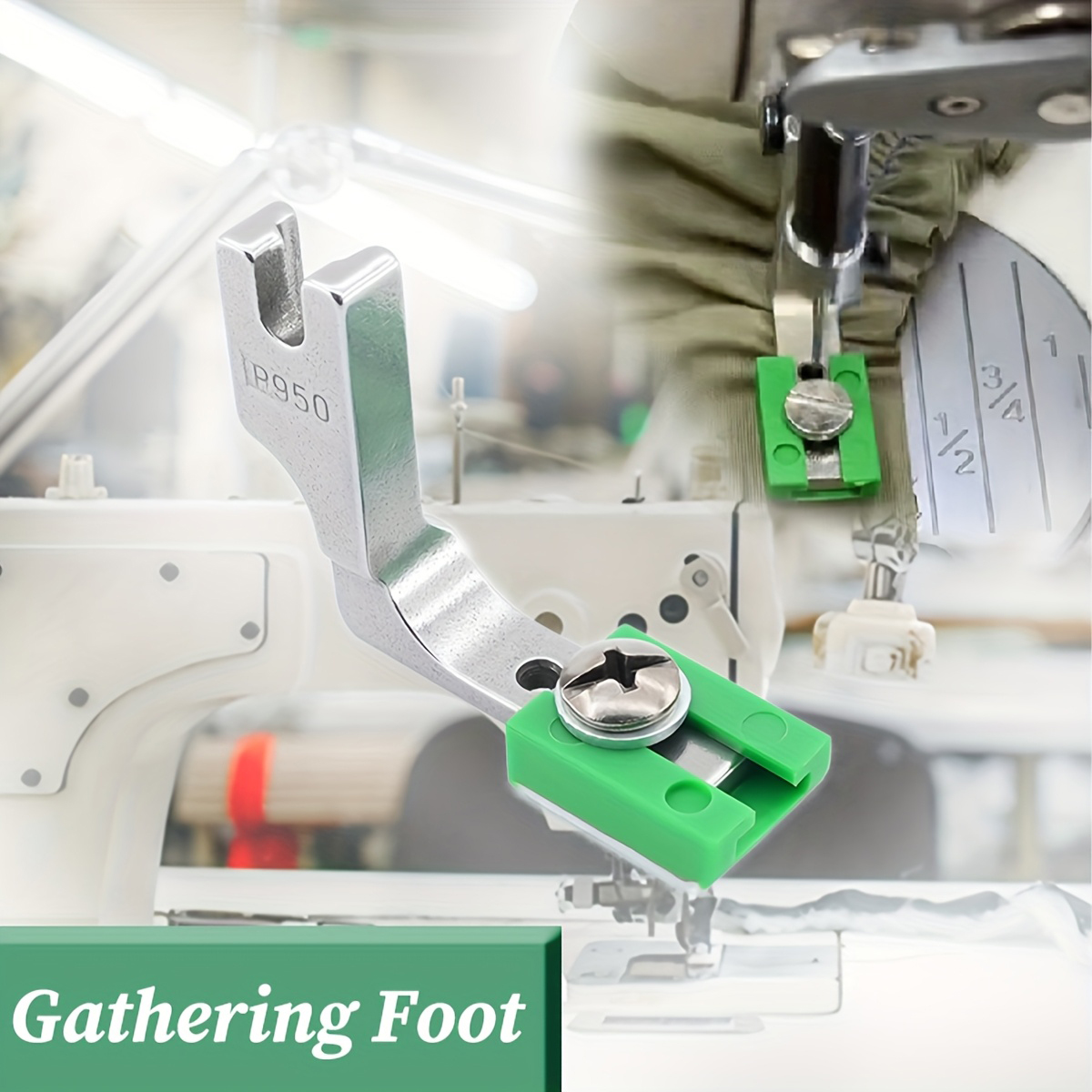 P950 Adjustable Ruffling Press - Rolled Hem Foot 评论和价格