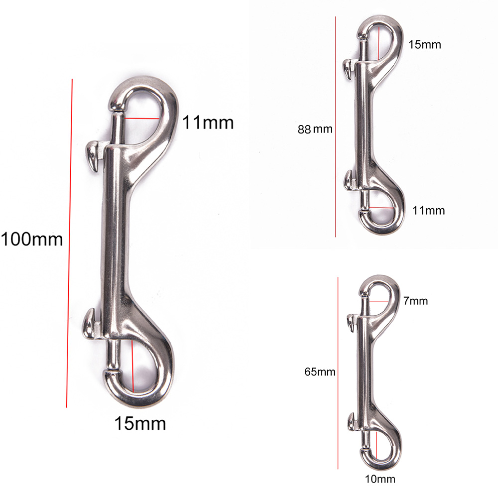 65/88/100mm Double Ended Scuba - Hook Eye Fastener 评论和价格